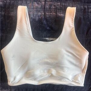 All in Motion Everyday Sports Bra – Cream, Size M